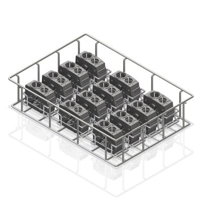 Arbetsstyckeshållare för hydrauliska block och prismatiska delar